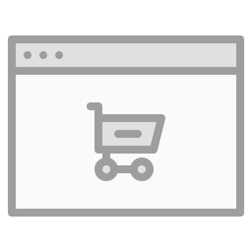 e-commerce Generic Grey icoon