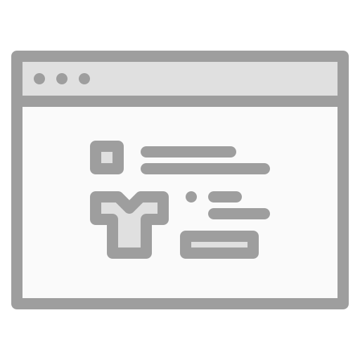 browser Generic Grey icoon