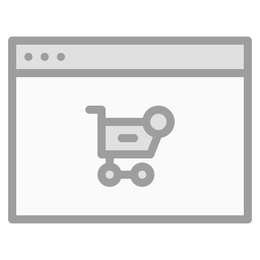 Shopping basket Generic Grey icon