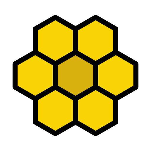 Hive Vector Stall Lineal Color icon