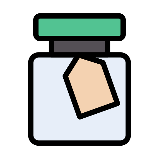 tarro de miel Vector Stall Lineal Color icono