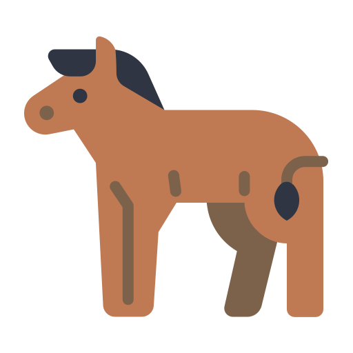 koń Generic Flat ikona