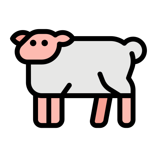 le mouton Generic Outline Color Icône