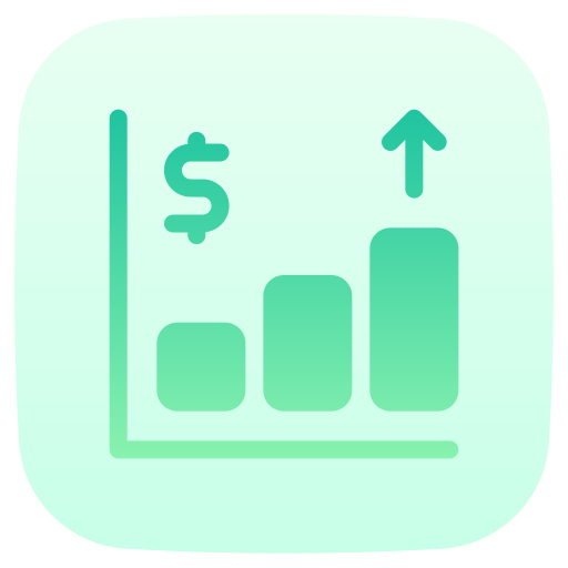 Profit Generic Flat Gradient icon