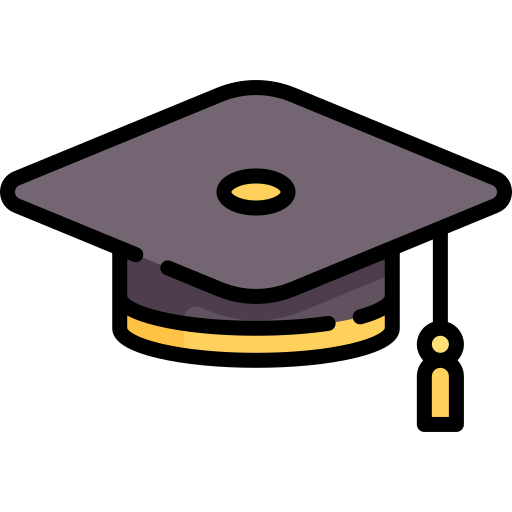 Graduation cap Special Lineal color icon