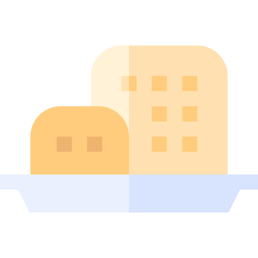 Mozzarella Basic Straight Flat icon