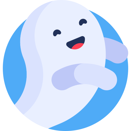 Ghost Detailed Flat Circular Flat icon