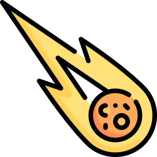 Meteorite Special Lineal color icon