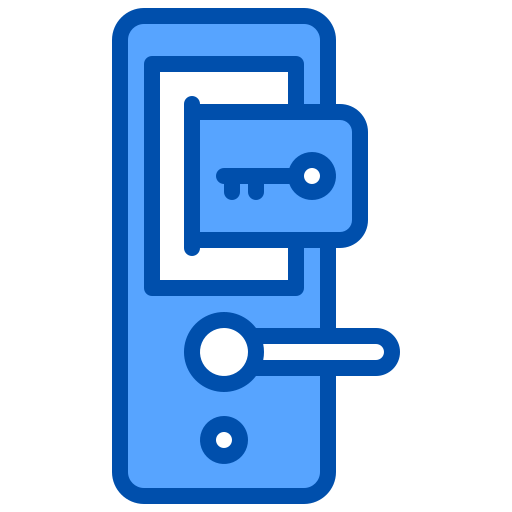 zamek od drzwi xnimrodx Blue ikona