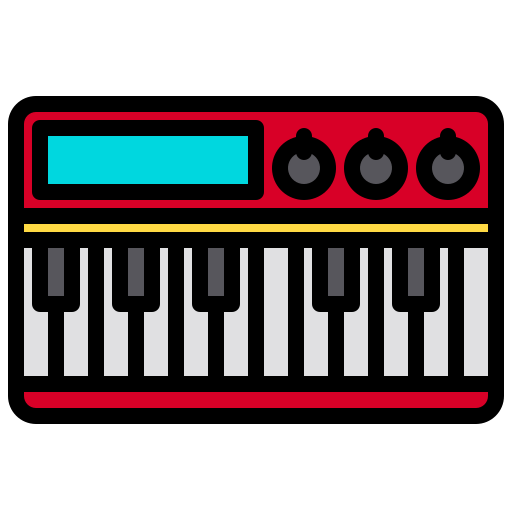 piano électrique xnimrodx Lineal Color Icône