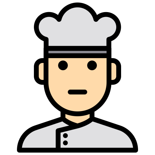 cocinero xnimrodx Lineal Color icono