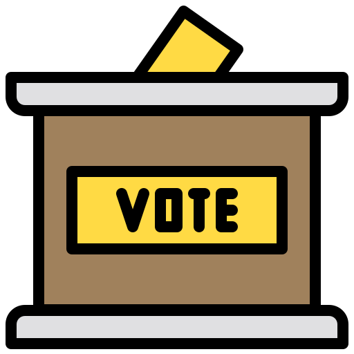 Ballot box xnimrodx Lineal Color icon