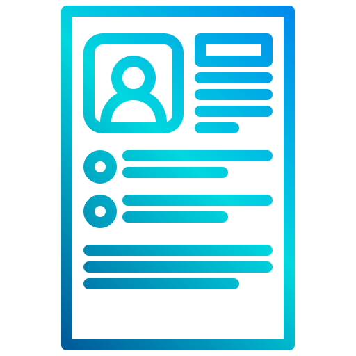 書類 xnimrodx Lineal Gradient icon