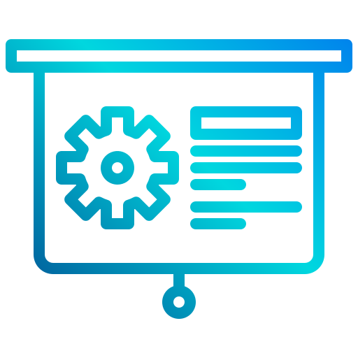 プレゼンテーション xnimrodx Lineal Gradient icon