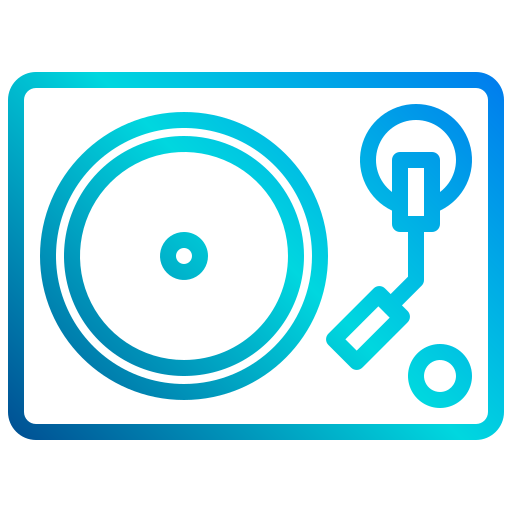 ターンテーブル xnimrodx Lineal Gradient icon