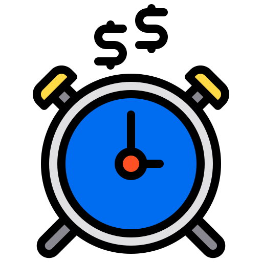 Время - деньги xnimrodx Lineal Color иконка
