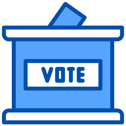 urna elettorale xnimrodx Blue icona