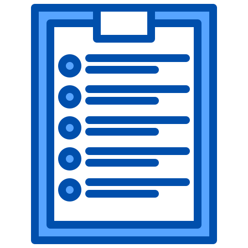 Clipboard xnimrodx Blue icon