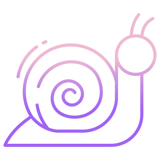 caracol Icongeek26 Outline Gradient icono