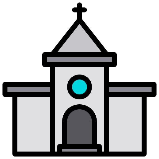 kościół xnimrodx Lineal Color ikona