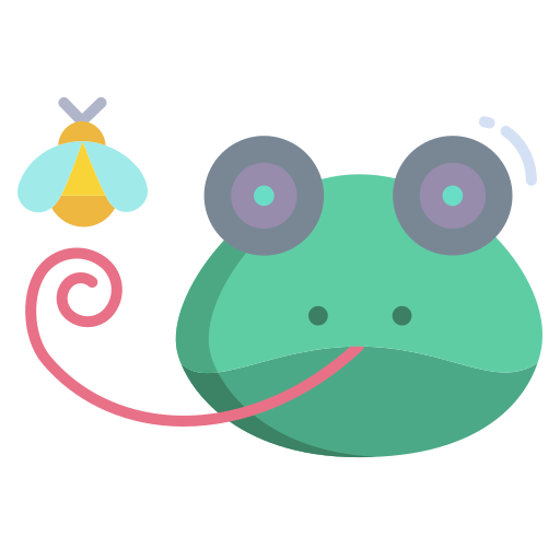 Frog Icongeek26 Flat icon