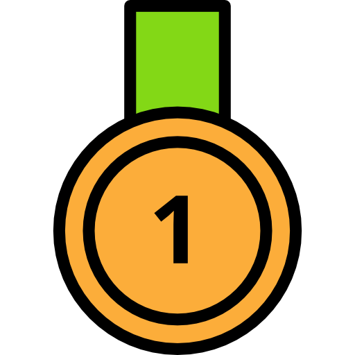 メダル Darius Dan Lineal Color icon
