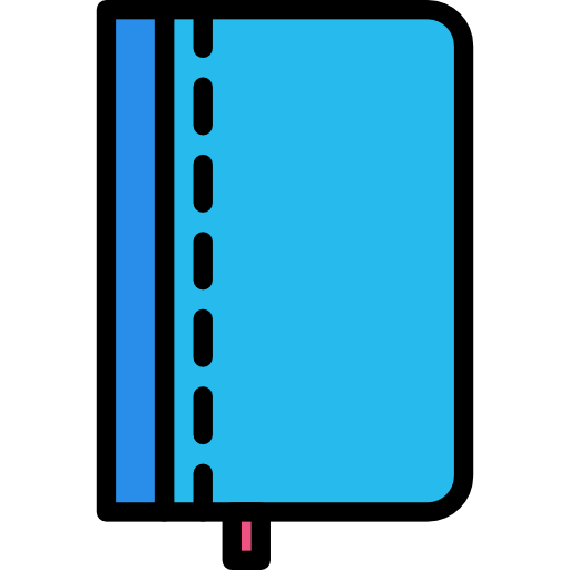 Notebook Darius Dan Lineal Color icon
