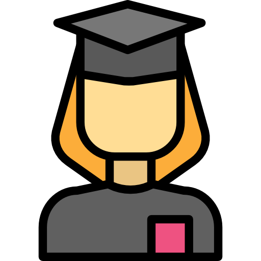 student Darius Dan Lineal Color icoon
