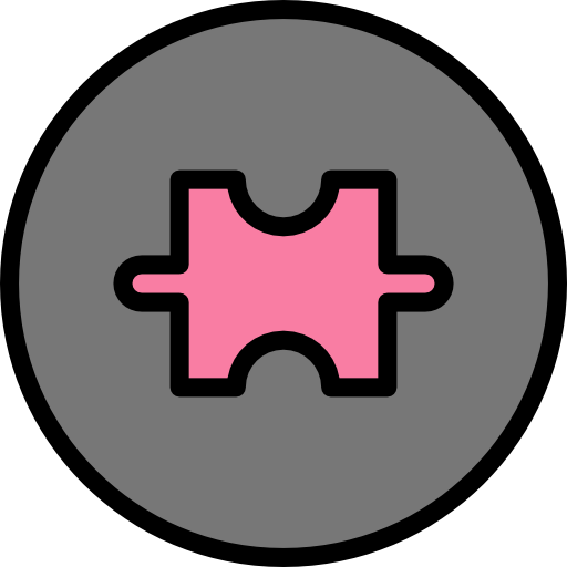 puzzel Darius Dan Lineal Color icoon