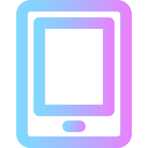 tableta Super Basic Rounded Gradient icono