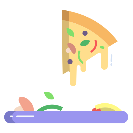pizza Icongeek26 Flat Ícone