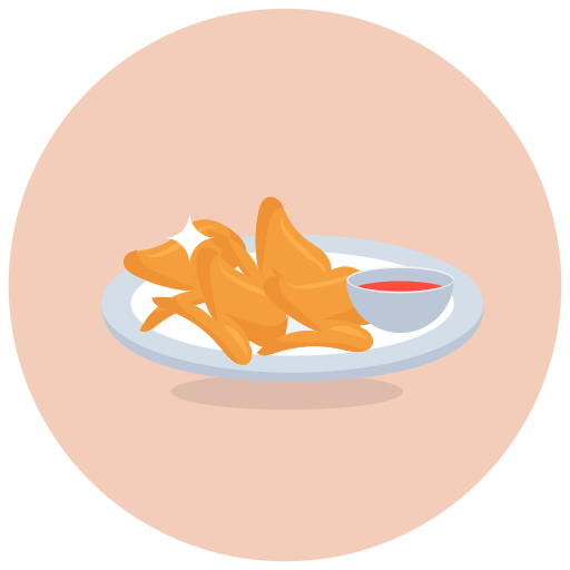 pollo frito Generic Circular icono