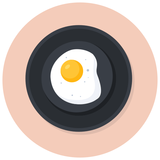 huevo frito Generic Circular icono