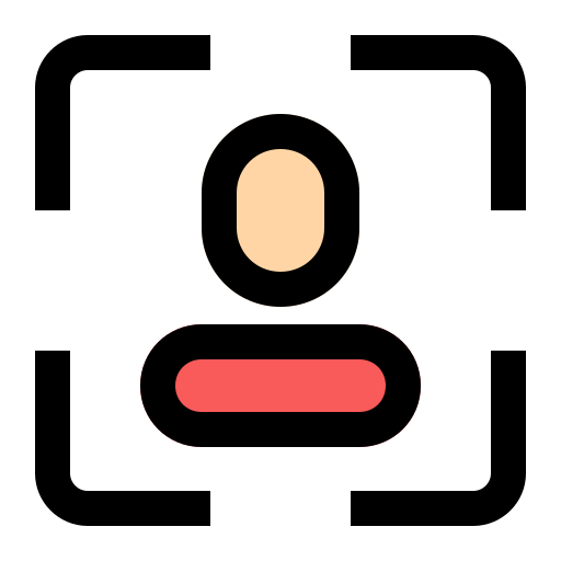 スキャン Generic Outline Color icon