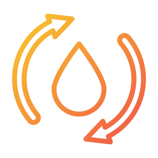 水循環 Generic Gradient icon