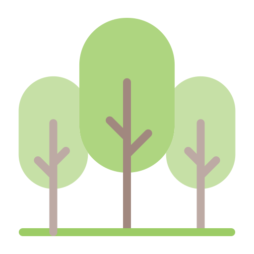 alberi Generic Flat icona