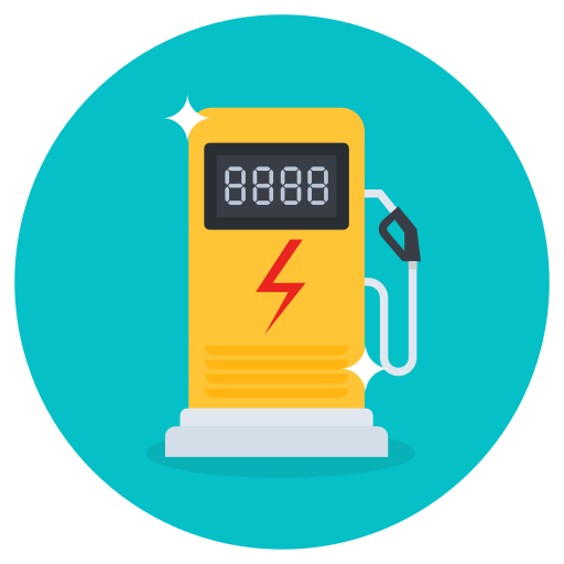 Fuel pump Generic Circular icon