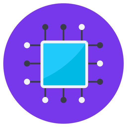 computerchip Generic Circular icon