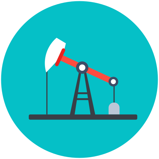 refinería de petróleo Generic Circular icono