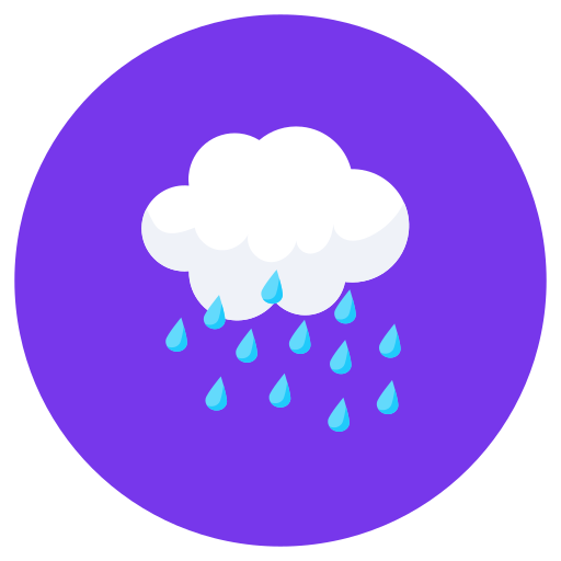 Raining Generic Circular icon