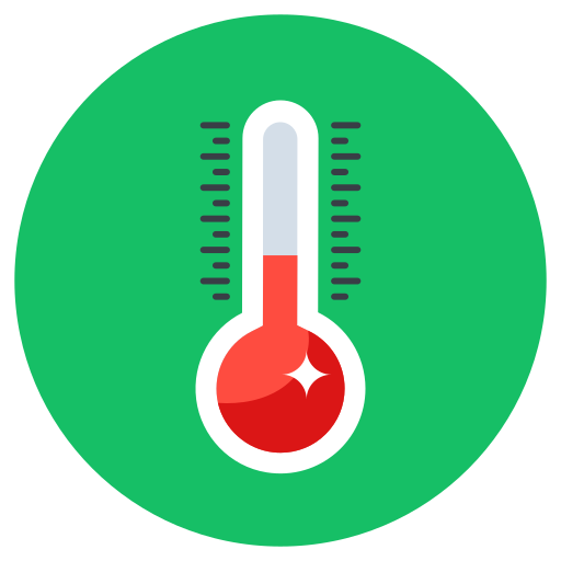 온도계 Generic Circular icon