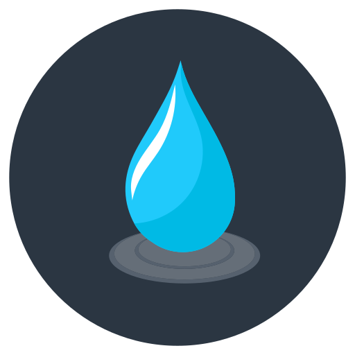 Water drop Generic Circular icon