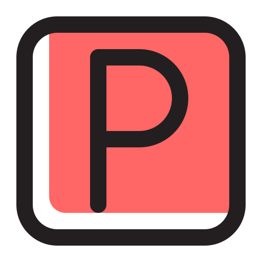 駐車場 Generic Color Omission icon