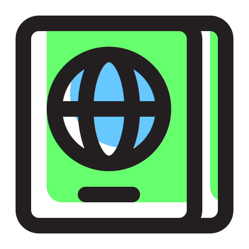 reisepass Generic Color Omission icon