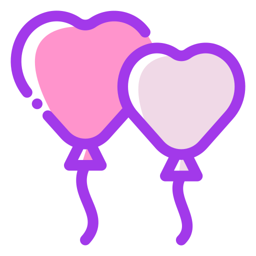Balloon hearts Generic Others icon