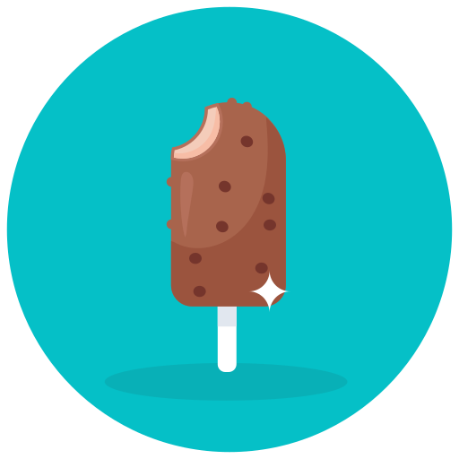 Ice cream Generic Circular icon
