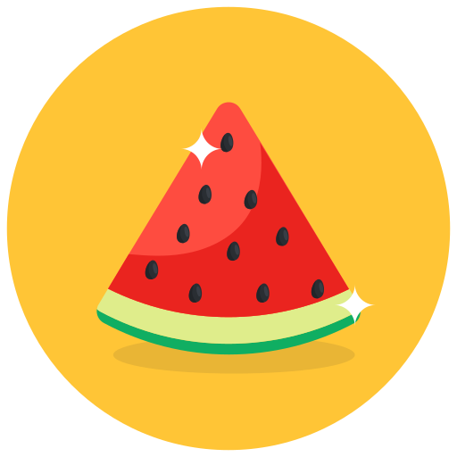 Watermelon Generic Circular icon