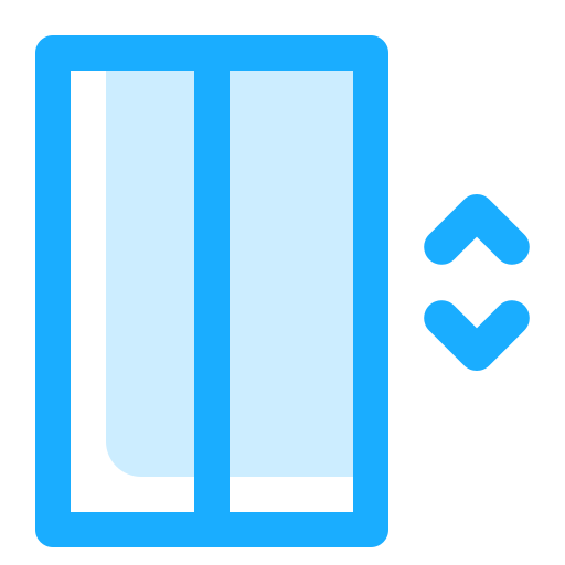 Elevator Generic Blue icon