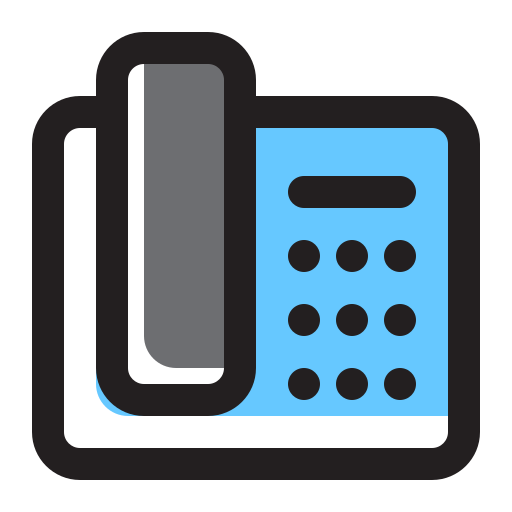 Telephone Generic Color Omission icon