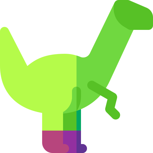 Бейпиаозавр Basic Rounded Flat иконка